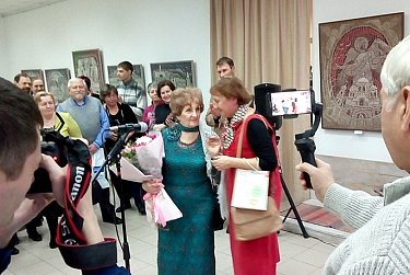 Открылась юбилейная выставка Аллы Васильченко 